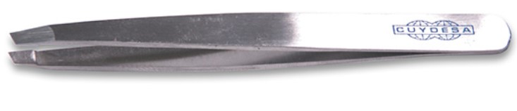 PINZA DEPILAR C509561 INOXIDABLE (9'5CMS) GAMA AZU L CUYDESA