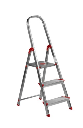 ESCALERA ROLSER ALUMINIO 3 PELDAÑOS ANCHOS