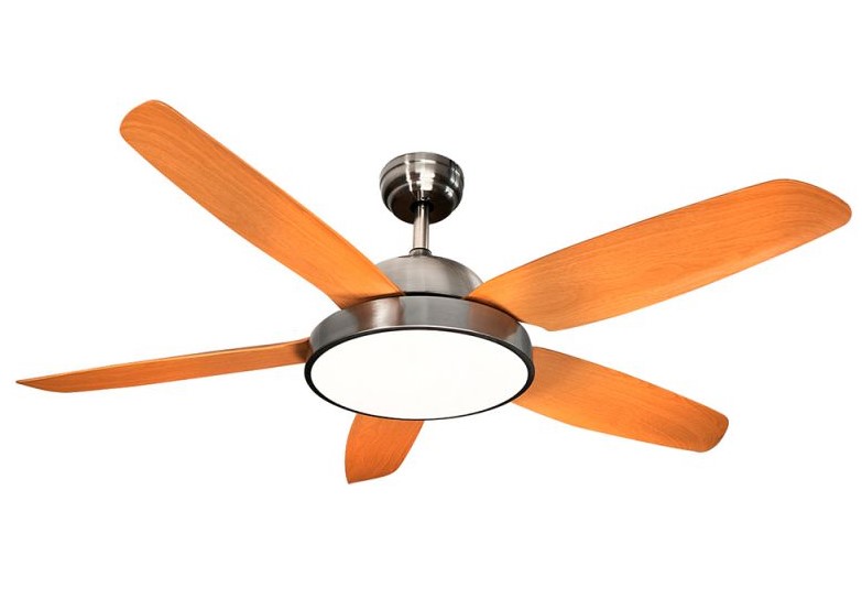 VENTILADOR DE TECHO 132 CMS. 100W. (NARANJA) SOGO