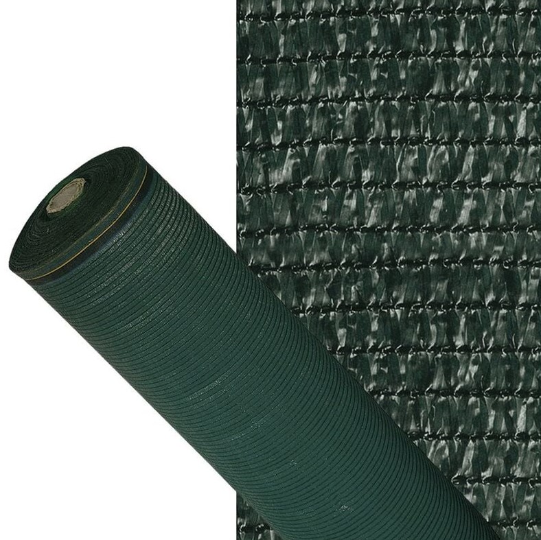 MALLA SOMBREO VERDE OSCURO 85% 1,5X100 MTS.