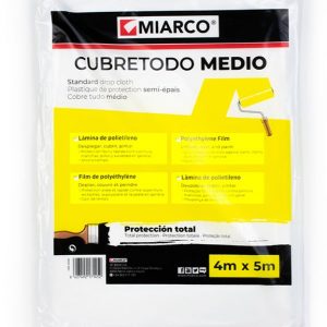 CUBRETODO MIARCO POLIETILENO MEDIO 4X5 MTS.