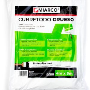 CUBRETODO MIARCO POLIETILENO GRUESO 4X5 MTS.