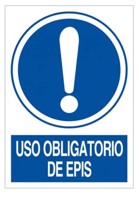 CARTEL (DINA4) USO OBLIGATORIO DE EPIS O499