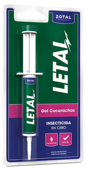 INSECTICIDA LETAL GEL CUCARACHAS 10GRS. ZOTAL