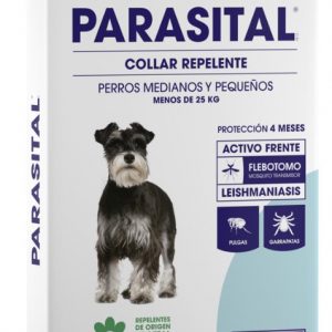 COLLAR REPELENTE PARASITAL ZOTAL TAMAÑO MEDIANO/PEQUEÑO