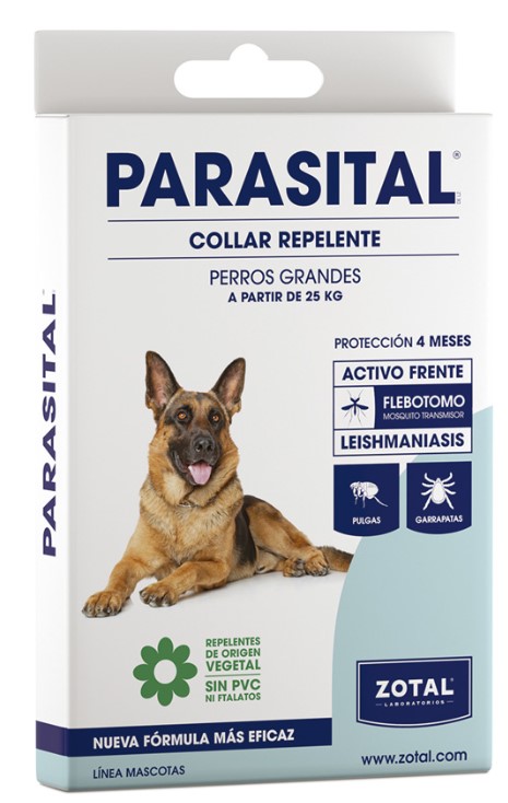 COLLAR REPELENTE PARASITAL ZOTAL TAMAÑO GRANDE