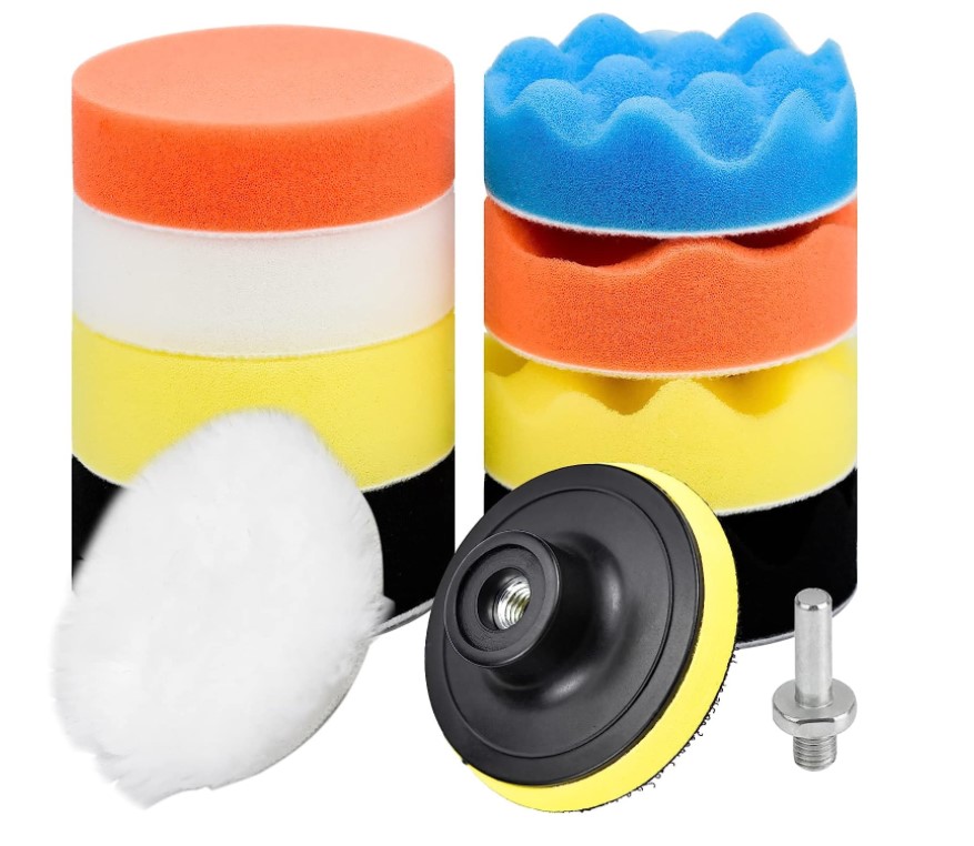JUEGO DE PULIDO RZTOOLS PARA TALADRO 10 PZAS.