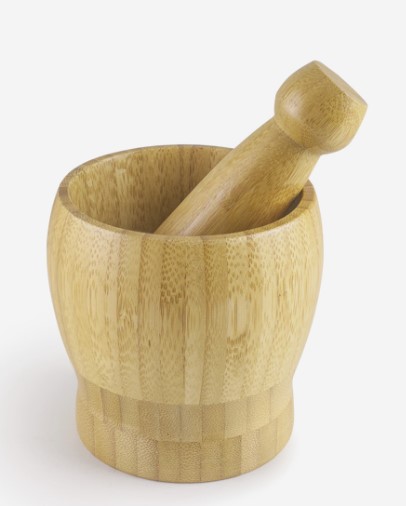 MORTERO DE BAMBU IBILI