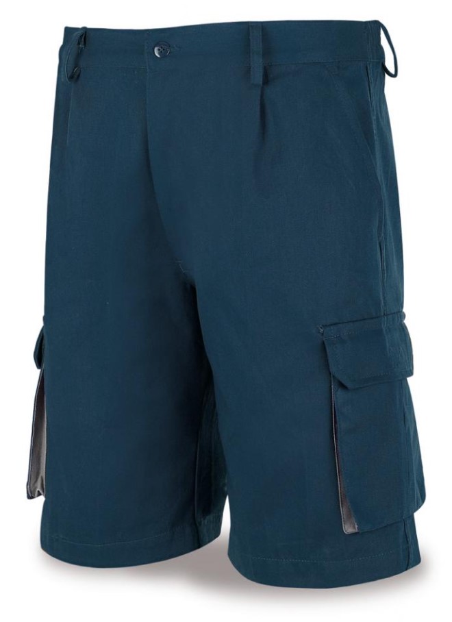 BERMUDAS ALGODON AZUL MARINO T54/56