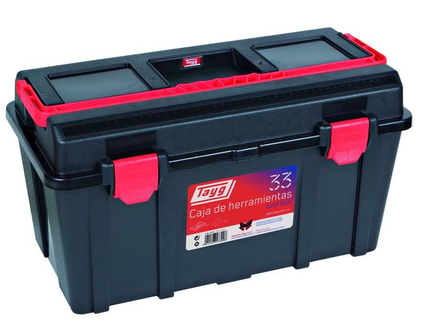 CAJA HERRAMIENTAS PLASTICO TAYG 32 (480X258X255)1B