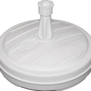 BASE SOMBRILLA PLASTICO RELLENABLE 13 LITROS BLANCA