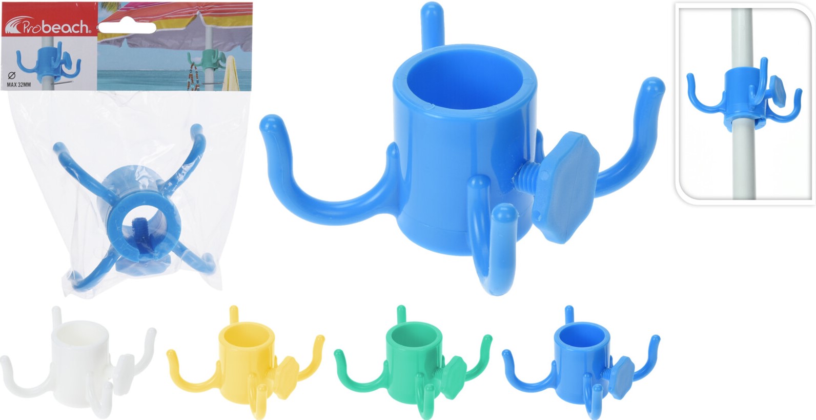 PERCHA PARA SOMBRILLA DE PLAYA PROBEACH