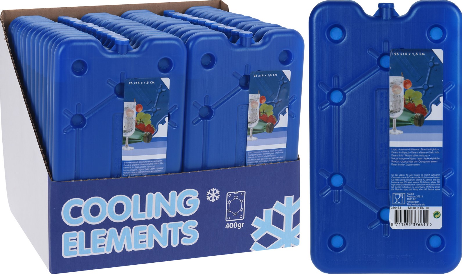 ACUMULADOR DE FRIO COOLING ELEMENTS 400GRS.