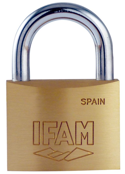 CANDADO IFAM LATON CORTO SERIE K 50MM. LLAVES IG. N 56930