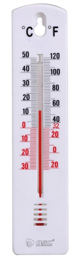 TERMOMETRO ANALOGICO GSC CELSIUS/FAHRENHEIT 20 CMS.