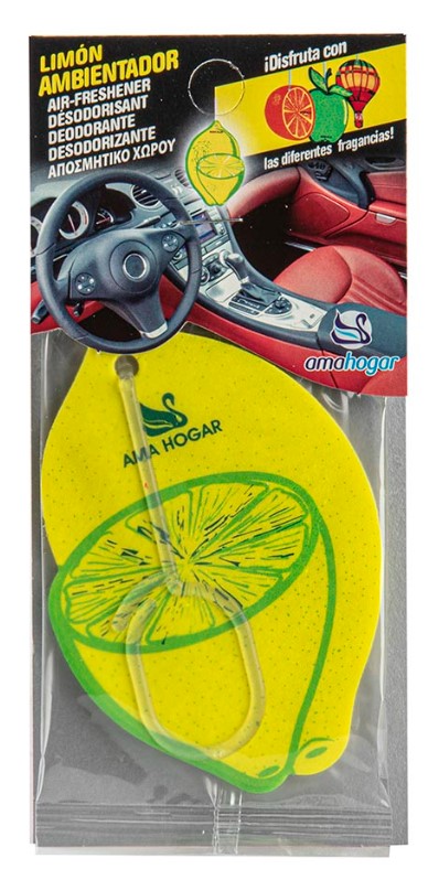 AMBIENTADOR COCHE AMAHOGAR BOSCALIA LIMON