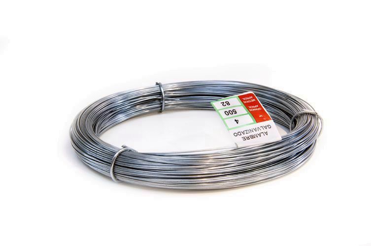 ROLLO ALAMBRE GALVANIZADO  500GR. N   1 BUARFE