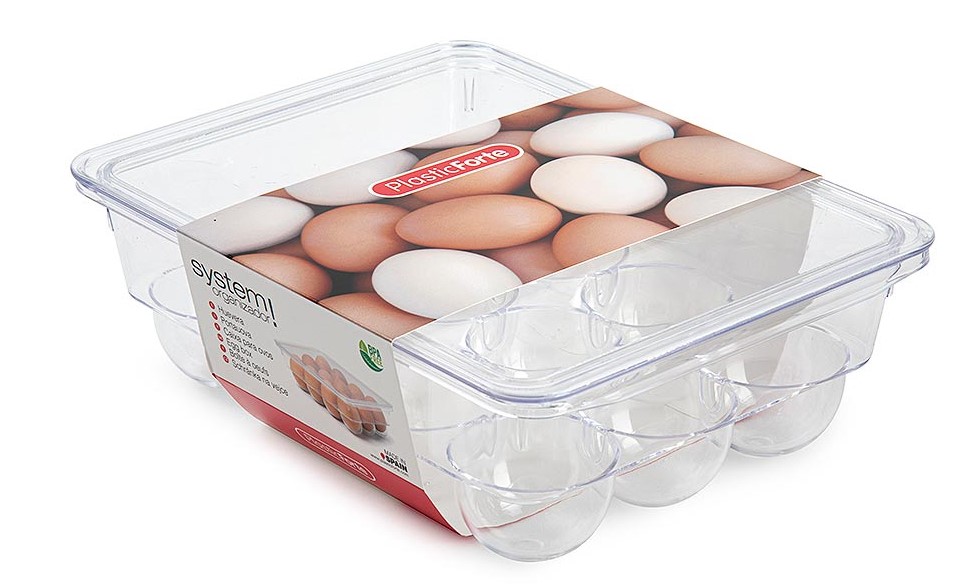 HUEVERA PLASTICFORTE SYSTEM CUADRADA CON TAPA