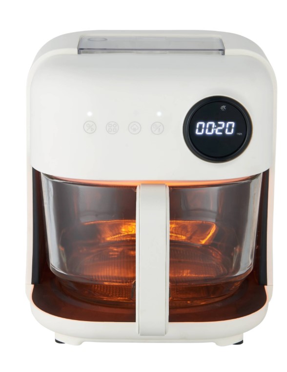 FREIDORA AIRE CALIENTE SOGO 4'5 LTS. 1300 W. DIGIFRYER VISION