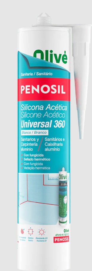 SILICONA  ACIDA PENOSIL GRIS 280ML.