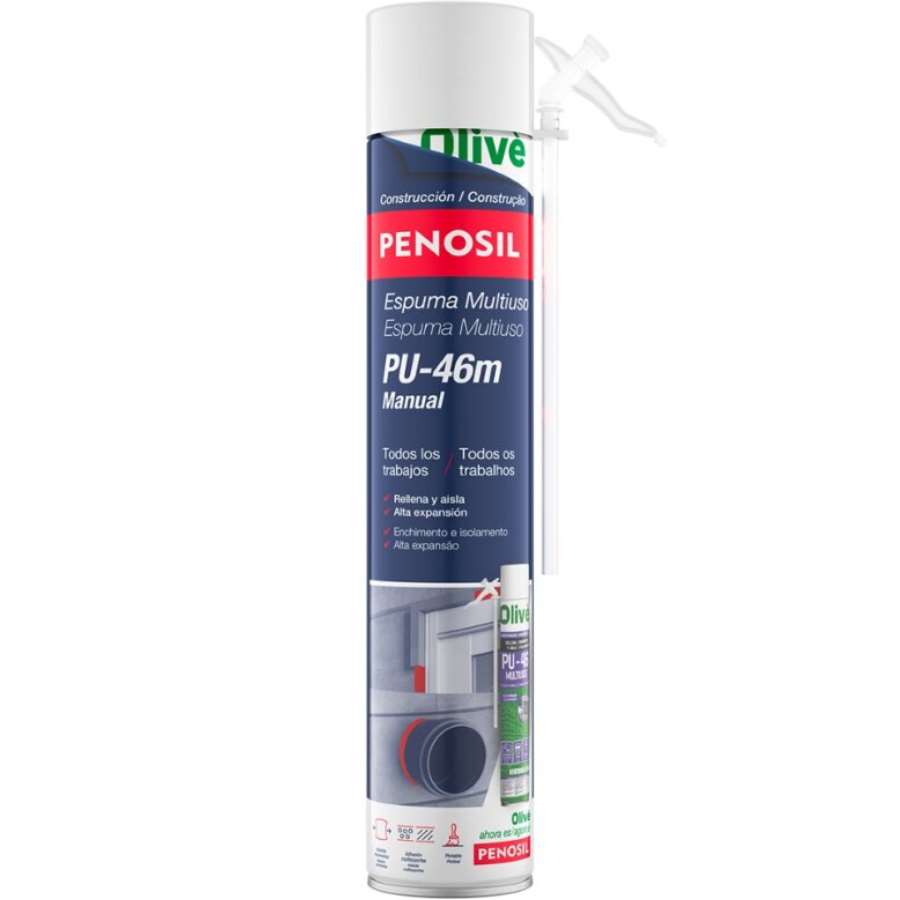 ESPUMA POLIURETANO PENOSIL PU46 750ML. CON CANULA