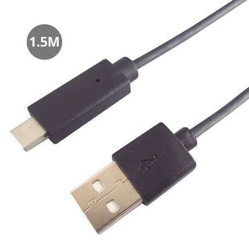 CABLE CARGADOR GSC USB TIPO C 2.0 1'5 MTS.