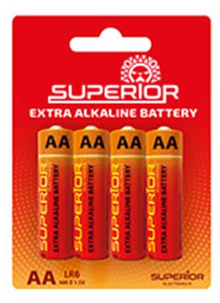 PILA SUPERIOR ALCALINA  AA (4UDS.)