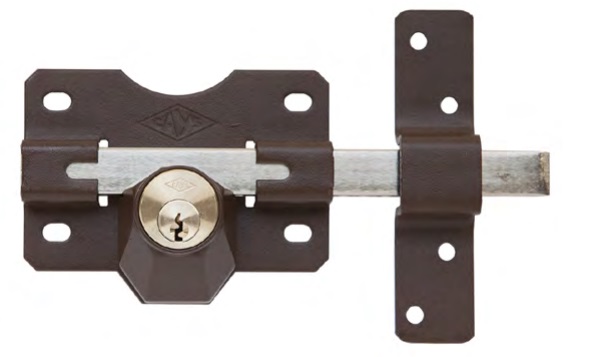 CERROJO CAYS A2 PINTADO LLAVE/LLAVE (106MM.)