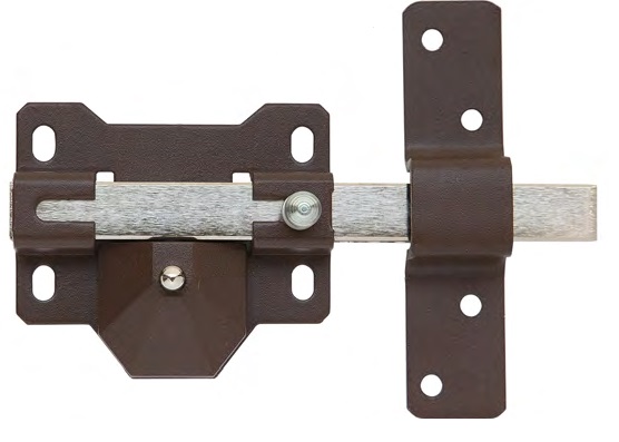 CERROJO CAYS B3 PINTADO LLAVE/PULSADOR (87MM.)