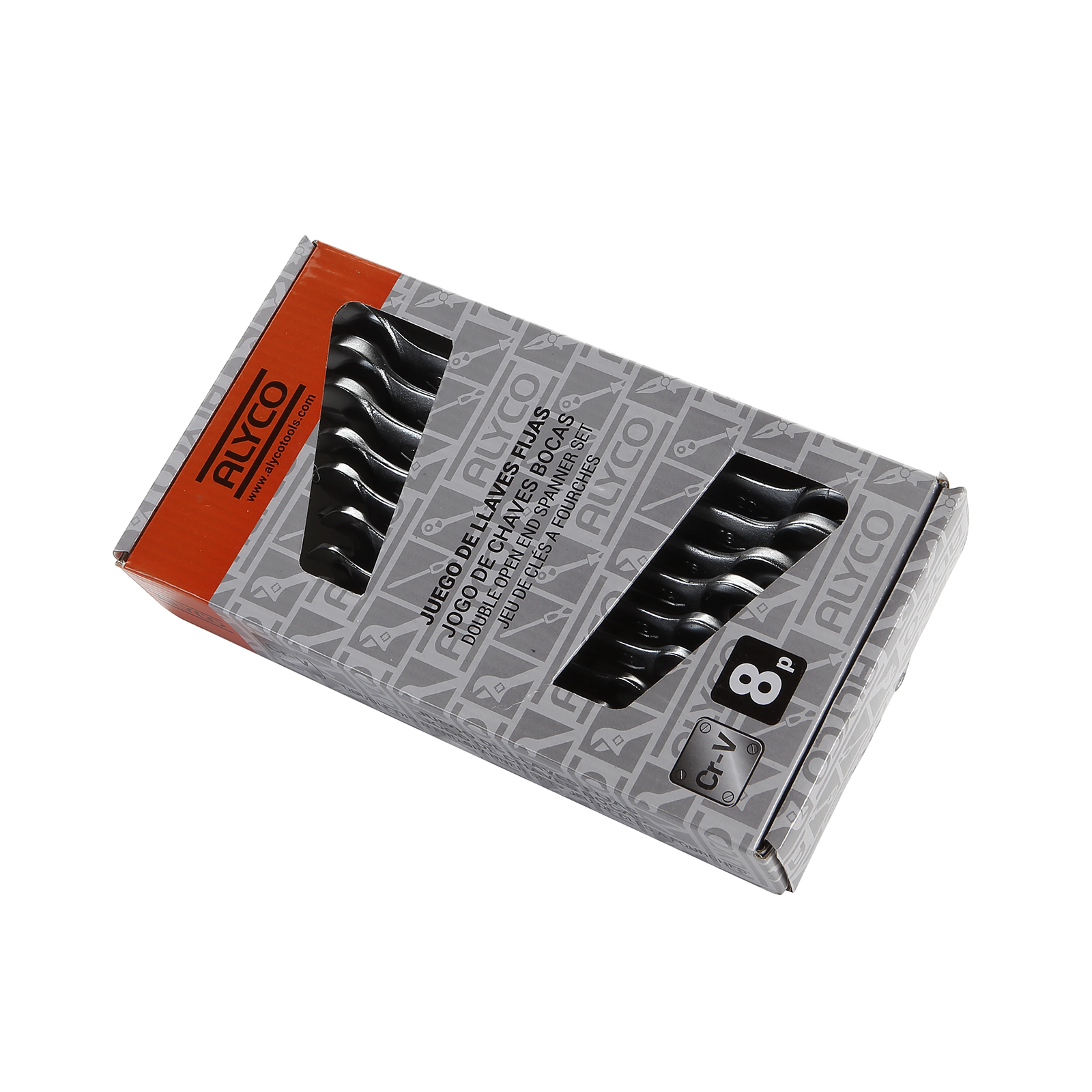 LLAVE FIJA ALYCO ORANGE  6X720X22 MM. JUEGO 8 PZAS.