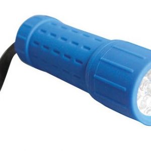 LINTERNA DE GOMA GSC 1W. 9LEDS 55LM
