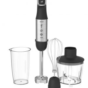BATIDORA DE MANO SOGO + 3 ACC. 1000 W. INOX