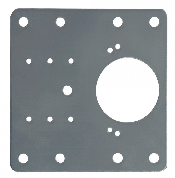 PLACA MICEL REPARACION BISAGRA CAZOLETA 90X90 MM.