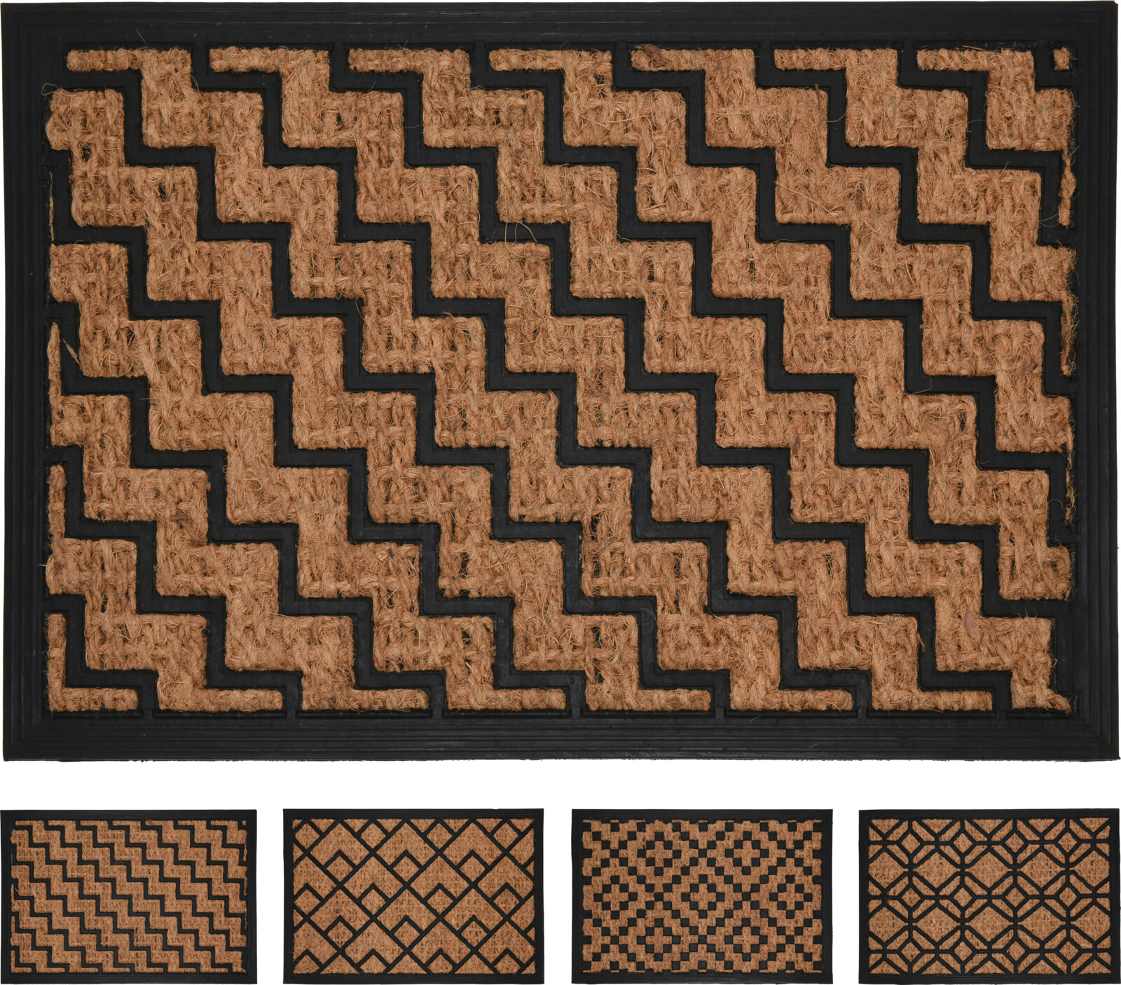 FELPUDO KOOP GOMA F/COCO DOORMAT 40X60 CMS.