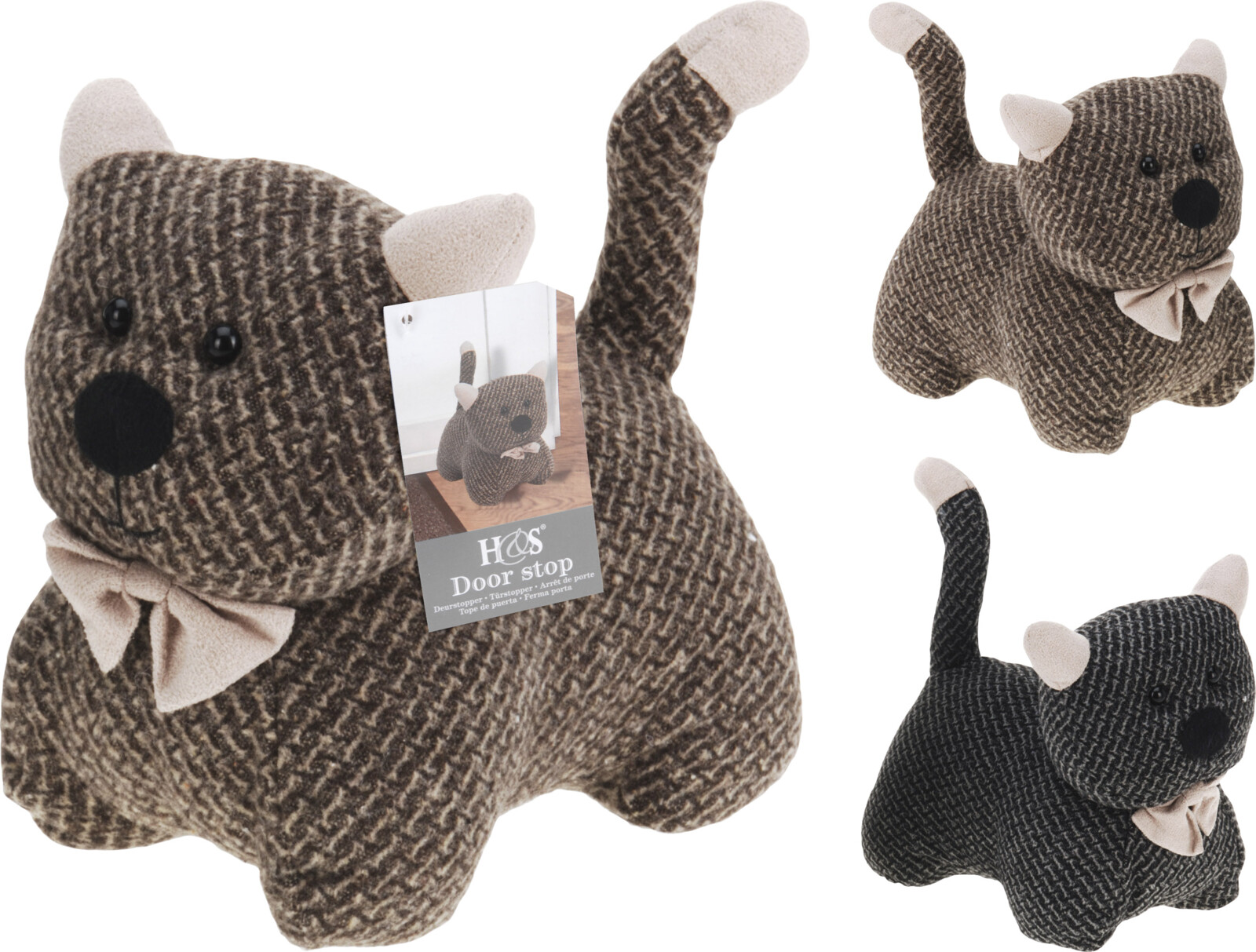 TOPE PUERTA GATO KOOP DOOR STOP 19X20 CMS.