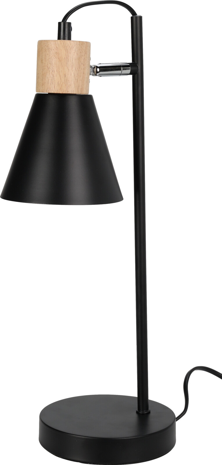 FLEXO SOBREMESA HOME STYLING NEGRO 48X30X45'5CMS.