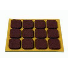 DESLIZADOR BRINOX FIELTRO RECTANGULAR B70740M (20X23 MM) 12 UNID