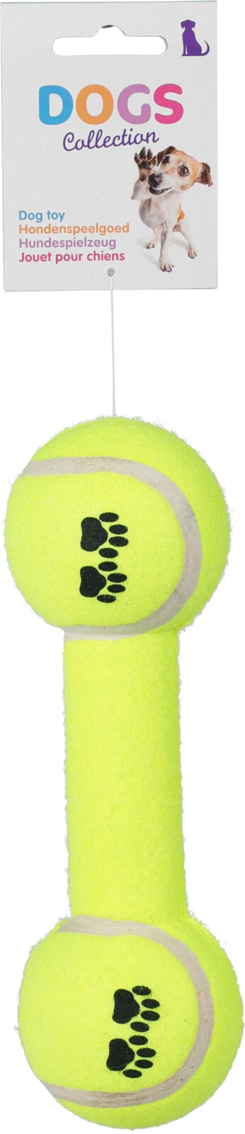 JUGUETE PARA PERRO DOGS COLLECTION HUESOPELOTA TENIS