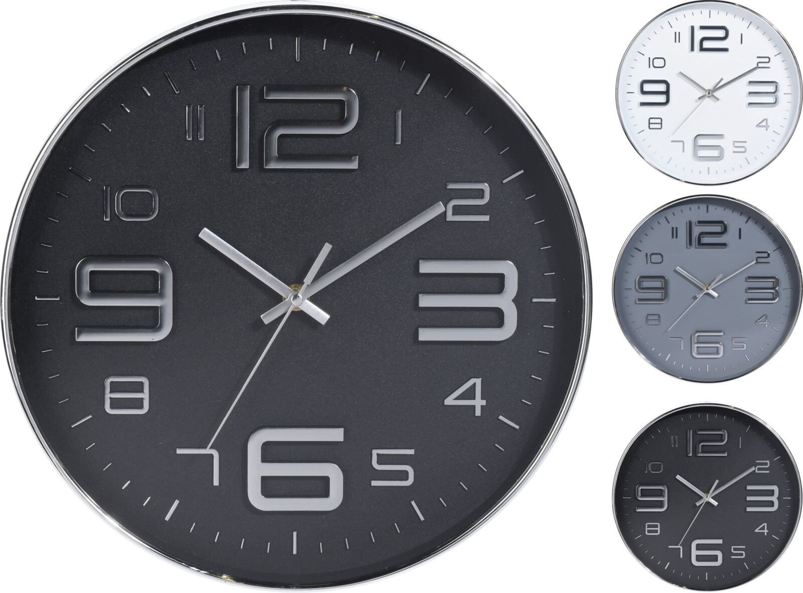 RELOJ PARED KOOP METAL WANDUHR 30CMS.