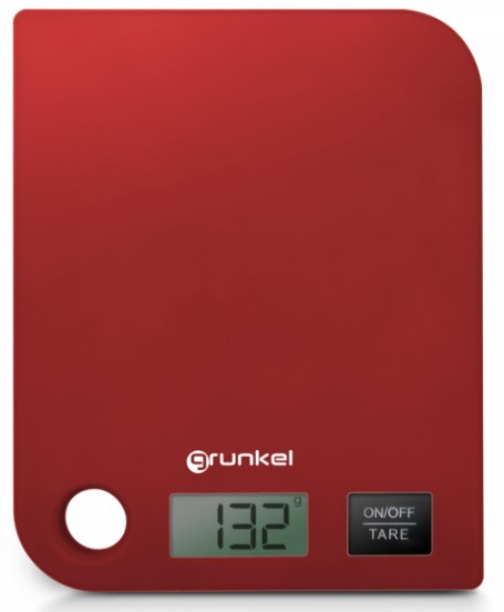 BASCULA COCINA GRUNKEL ANILLA ROJA