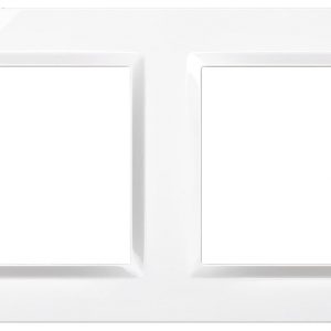 MARCO 2 ELEMENTOS SIMON 10 BLANCO 15'5X8'4X1'01 CMS.