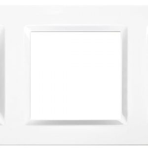 MARCO 3 ELEMENTOS SIMON 10 BLANCO 22'6X8'4X1'01 CMS.