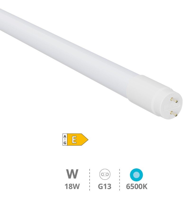TUBO LED GSC CRISTAL 18W. 6500K. 120CMS. CON CEBADOR