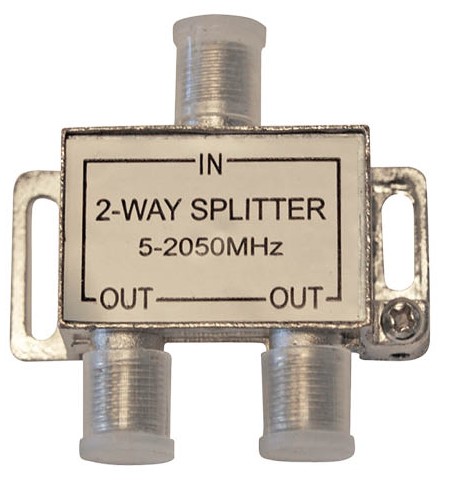 DISTRIBUIDOR GSC 2 SALIDAS 52050MHZ ANTENA TV