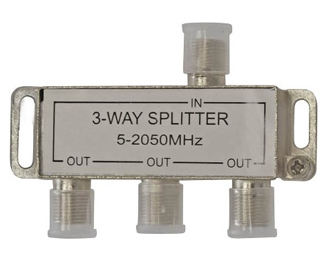 DISTRIBUIDOR GSC 3 SALIDAS 52050MHZ ANTENA TV