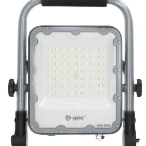 FOCO LED EXTERIOR GSC C/SOPORTE MOVIL 50W. 6500K