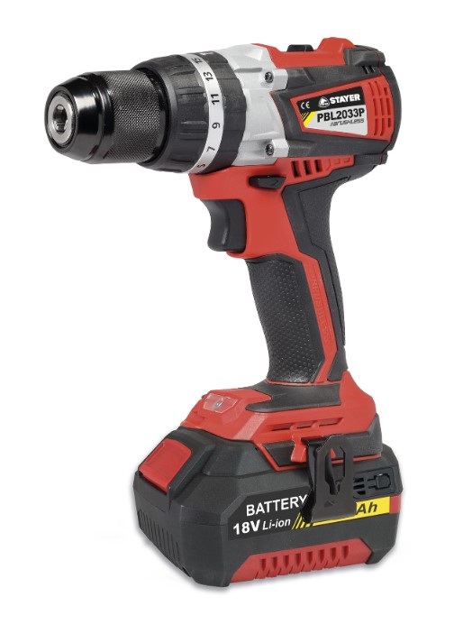 TALADRO ATORNILLADOR STAYER 18V. SIN BATERIA PBL20