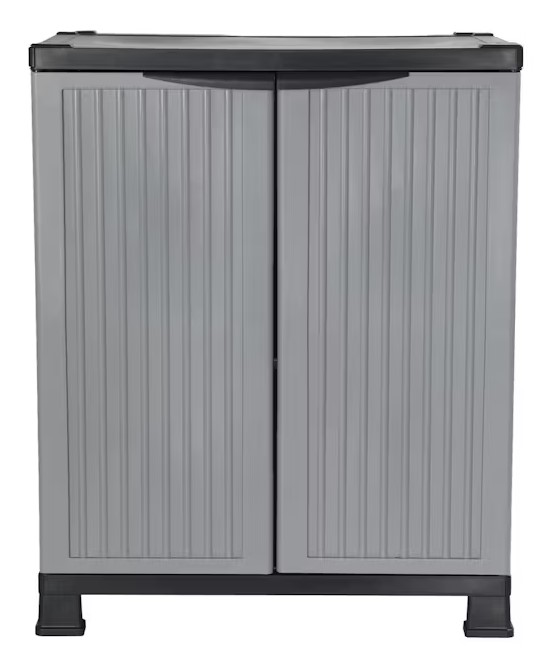 ARMARIO BAJO RESINA 7H 1 BALDA 92X68X39 CMS.