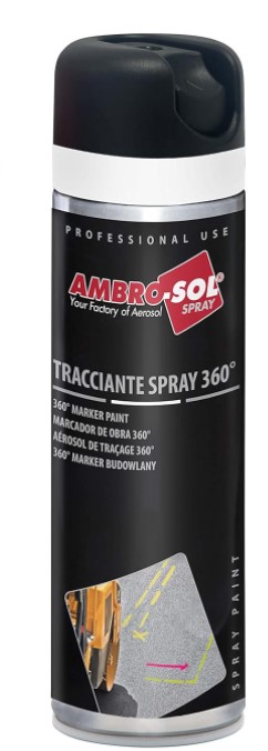 MARCADOR OBRA SPRAY 500ML. BLANCO