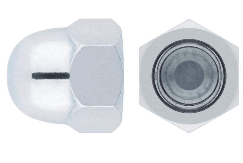TUERCA CIEGA HEXAGONAL INDEX DIN1587 M 6 (250U)